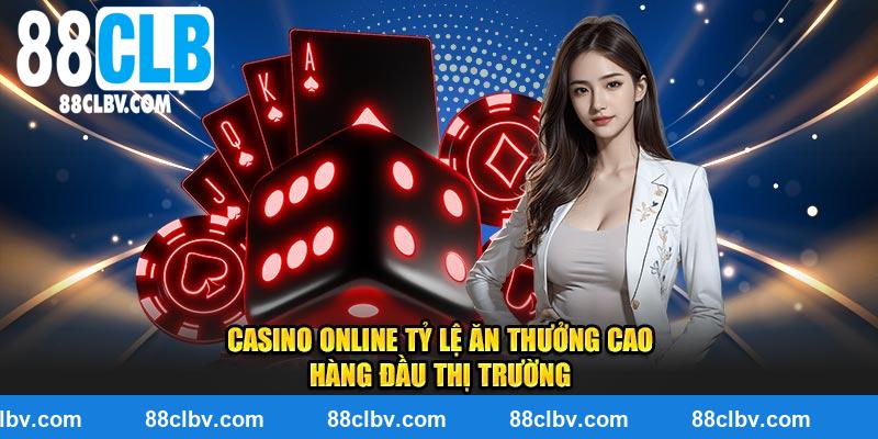 Casino online tỷ lệ ăn thưởng cao hàng đầu thị trường